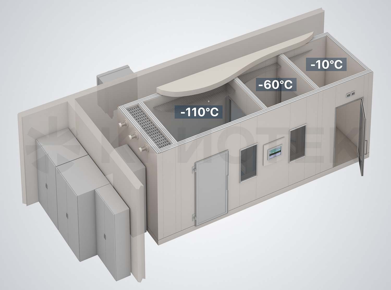 Криосауна воздушная CrioSpace 3К (-110°C)